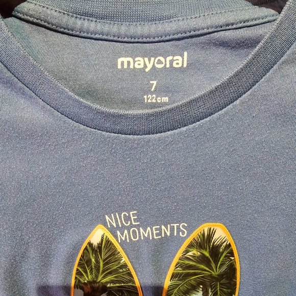 Mayoral Blue T-shirt - Picture 4 of 4